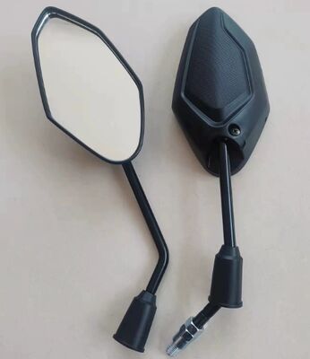 HSJ00012 model rearview mirror compatible with Honda Yamaha Suzuki motorcycles as a side mirror
