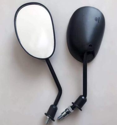 HSJ00022 model motorcycle rearview mirror compatible with Honda Yamaha Suzuki
