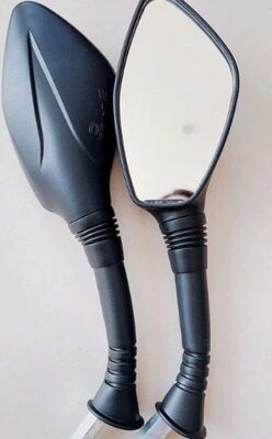 HSJ00028 model rearview mirror side mirror compatible with Honda Yamaha Suzuki motorcycles