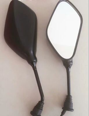 HSJ00043 model rearview mirror compatible with Honda Yamaha Suzuki motorcycles as a durable accessory