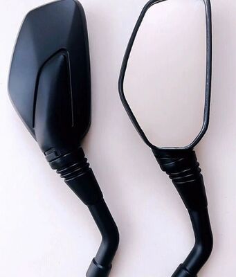 HSJ00050 model rearview mirror compatible with Honda Yamaha Suzuki motorcycles as a durable accessory