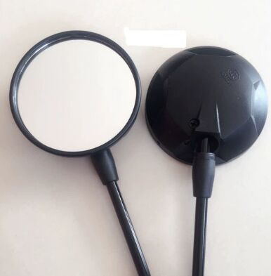 HSJ00053 model rearview mirror compatible with Honda Yamaha Suzuki motorcycles as a premium accessory