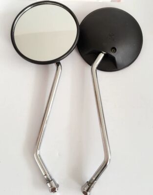 HSJ00072 Model Rearview Mirror Compatible with Honda Yamaha Suzuki Motorcycles Universal Fit Side Mirror