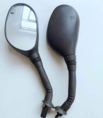 HSJ00073 Model Motorcycle Rearview Mirror Compatible with Honda Yamaha Suzuki for Universal Fit