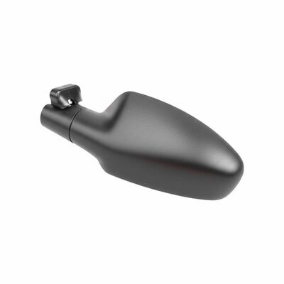 HSJ00095 Model Rearview Mirror Compatible with Honda Yamaha Suzuki Motorcycles - Universal Fit Side Mirror