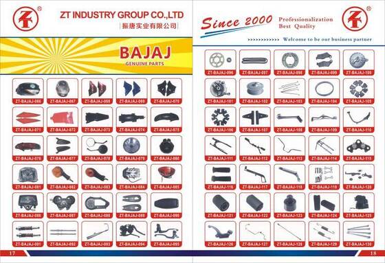 Bajaj Models Motorcycle Accessories Catalog - Premium Motorcycle Spare Parts for Bajaj Bikes