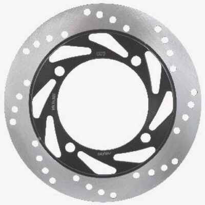 Cast Iron Rust Proof Motorcycle Front Disc Brake Rotor High Strength