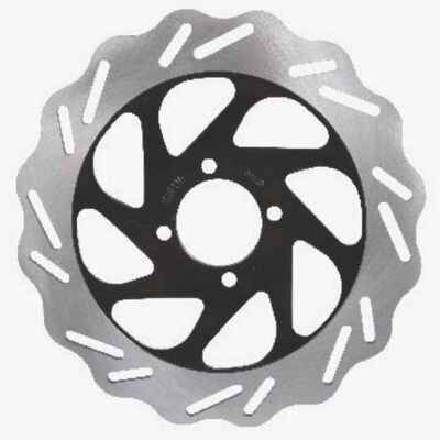 Cast Iron Rust Proof Motorcycle Front Disc Brake Rotor High Strength