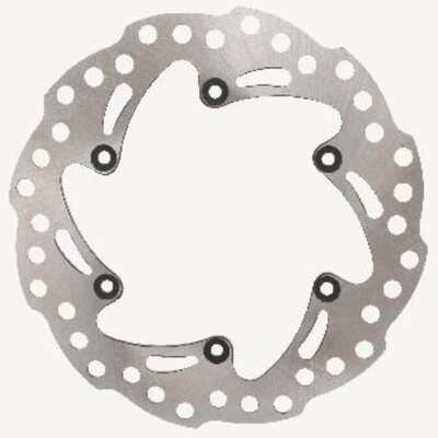 Cast Iron Rust Proof Motorcycle Front Disc Brake Rotor High Strength