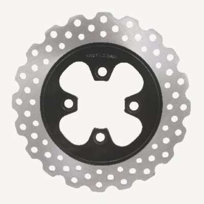 Cast Iron Rust Proof Motorcycle Front Disc Brake Rotor High Strength