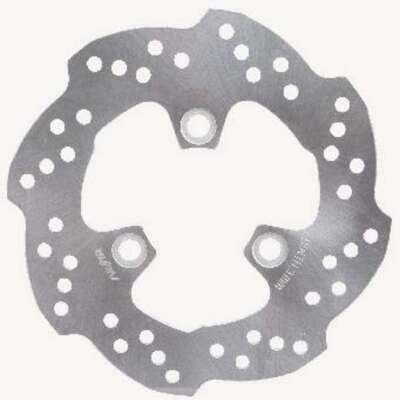 Cast Iron Rust Proof Motorcycle Front Disc Brake Rotor High Strength