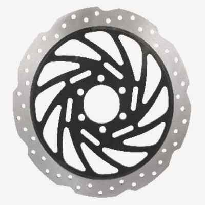 Cast Iron Rust Proof Motorcycle Front Disc Brake Rotor High Strength