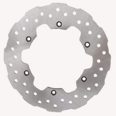 Cast Iron Rust Proof Motorcycle Front Disc Brake Rotor High Strength