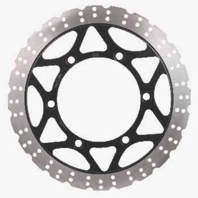 Cast Iron Rust Proof Motorcycle Front Disc Brake Rotor High Strength
