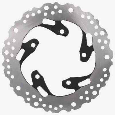 Cast Iron Rust Proof Motorcycle Front Disc Brake Rotor High Strength