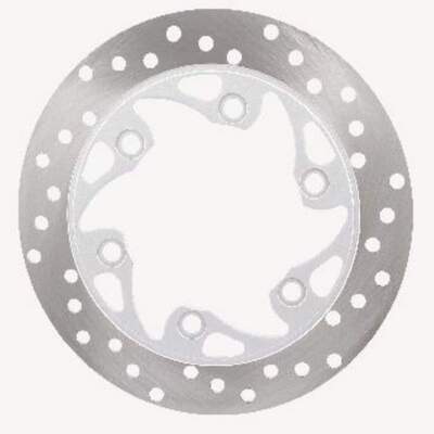 Cast Iron Rust Proof Motorcycle Front Disc Brake Rotor High Strength