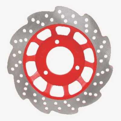 Cast Iron Rust Proof Motorcycle Front Disc Brake Rotor High Strength