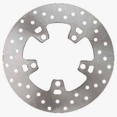 Cast Iron Rust Proof Motorcycle Front Disc Brake Rotor High Strength