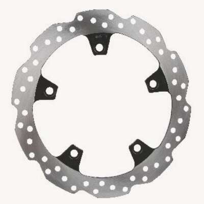 Cast Iron Rust Proof Motorcycle Front Disc Brake Rotor High Strength