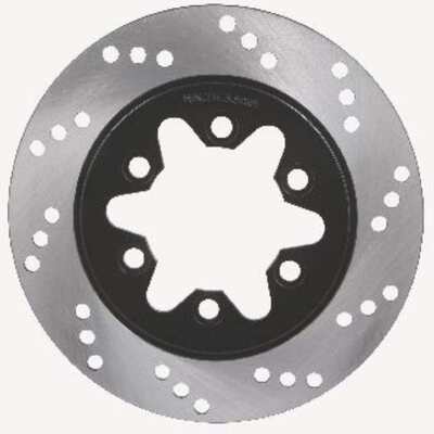 Cast Iron Rust Proof Motorcycle Front Disc Brake Rotor High Strength