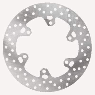 Cast Iron Rust Proof Motorcycle Front Disc Brake Rotor High Strength