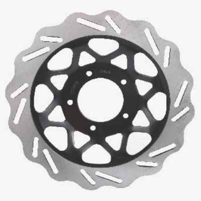 Cast Iron Rust Proof Motorcycle Front Disc Brake Rotor High Strength