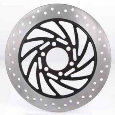 Cast Iron Rust Proof Motorcycle Front Disc Brake Rotor High Strength