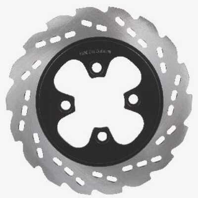 Cast Iron Rust Proof Motorcycle Front Disc Brake Rotor High Strength