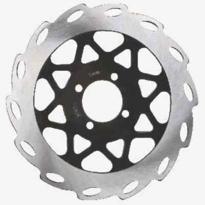 Cast Iron Rust Proof Motorcycle Front Disc Brake Rotor High Strength