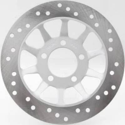 Cast Iron Rust Proof Motorcycle Front Disc Brake Rotor High Strength