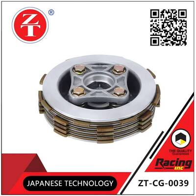 CG125 Motorcycle Clutch Assembly 4 Rods 5 Pieces Reinforced Clutch Core