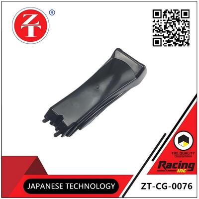 CG125 mudguard middle section black ABS rear mudguard connecting cover suitable for 125 top-bar motorcycle rear wheel mudguard middle section