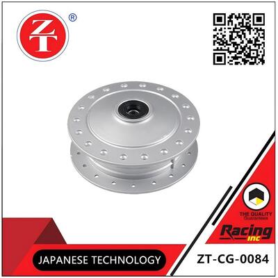 CG125 Front Wheel Hub Assembly Aluminium Front Wheel Hub Compatible with 125 Top Rod Machine Front Wheel Spoke Hub