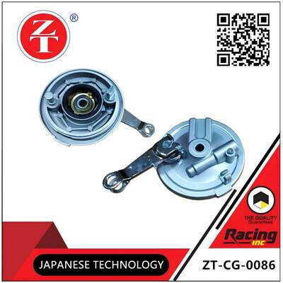 CG125 Front Hub Cover Front Brake Drum Cover Assembly For 125 Pushrod Engine