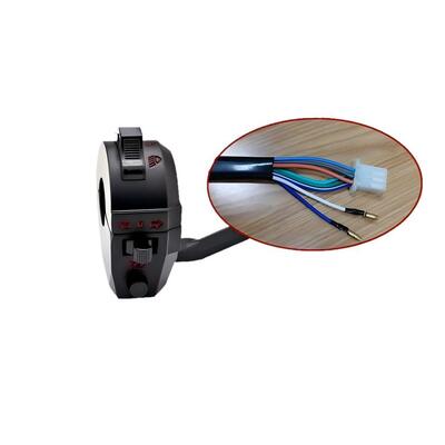 CG125 motorcycle left and right switch assembly, combined control switch, suitable for 125 push-rod motorcycle handlebar control switch