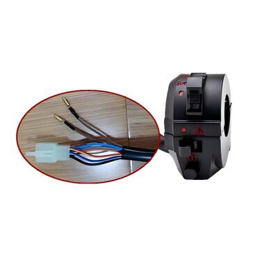 CG125 motorcycle left and right switch assembly, combined control switch, suitable for 125 push-rod motorcycle handlebar control switch