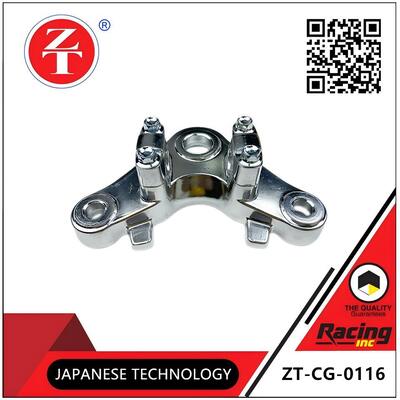 CG125 Motorcycle Body Parts Up And Down Samsung Steering Column Upper Plate Kit
