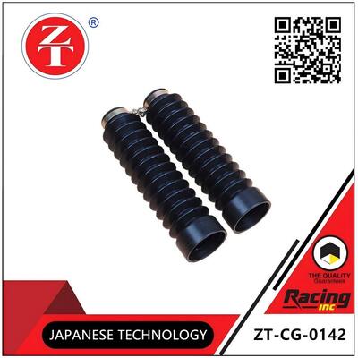 CG125 motorcycle front shock absorption and dustproof sleeve telescopic protective rubber sleeve is suitable for the front fork parts of 125 rod jacking machine