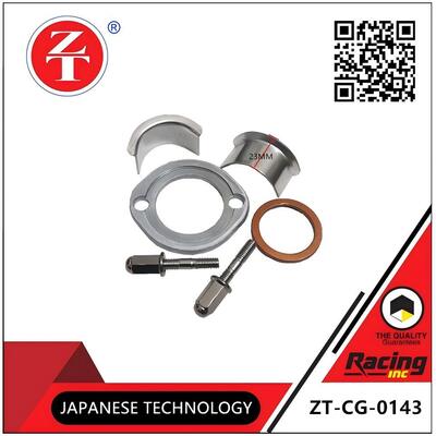 CG125 Motorcycle Exhaust Pipe Fitting Set Interface Gasket Collar Bolt Rust Resistant