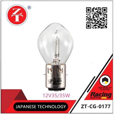 CG125 Motorcycle Headlight Bulb 12V 35 35W Double Wire Bayonet Light Bulb