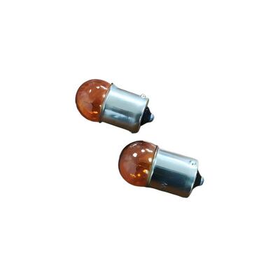 CG125 Motorcycle Light Amber Bulb 12V 10W/12V 11W Impact Resistance