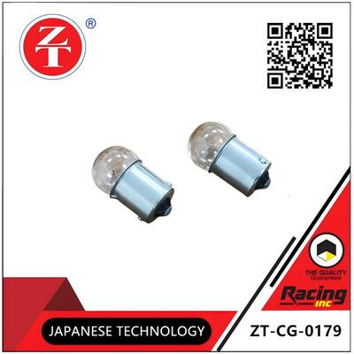 CG125 Motorcycle Light Amber Bulb 12V 10W/12V 11W Impact Resistance