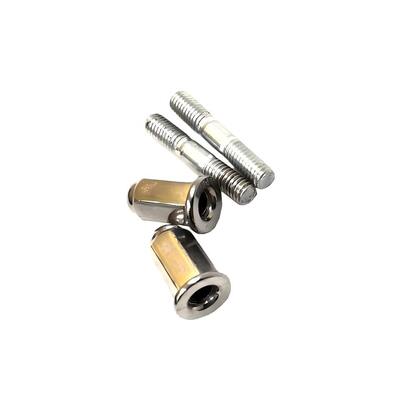 CG125 Motorcycle Accessories Exhaust Pipe Screw Nut Set Stainless Steel