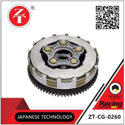 CG125 Motorcycle Clutch Assembly Various Styles Including Friction Plate
