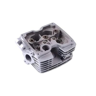 CG125 motorcycle square head cylinder with valve seat ring conduit engine cylinder core components