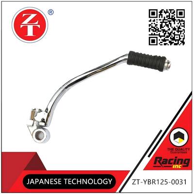 YBR125 Motorcycle Kick Start Lever Chromed Non Slip Foot Start Control Parts