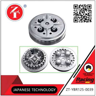 YBR125 Motorcycle Clutch Assembly Pressure Plate Deformation Resistance