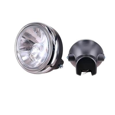 Anti Rust YBR125 Motorcycle Headlight Assembly PC Lampcover High Transparency