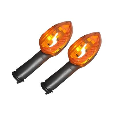 YBR125 Motorcycle Front Turn Signal High Transparent Orange Shell