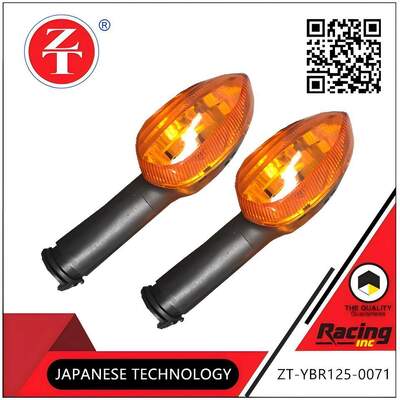 YBR125 Motorcycle Front Turn Signal High Transparent Orange Shell